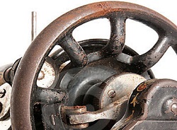 Маховое колесо швейной машины типа Зингер